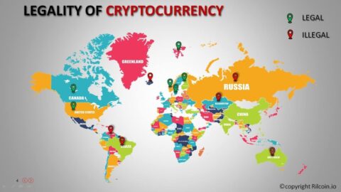 Map showing countries that have banned or restricted crypto mining due to energy use and regulations.