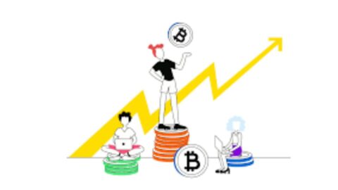 Cryptocurrency market cap chart showing Bitcoin, Ethereum, and other digital assets ranked by value